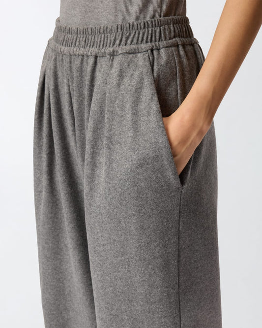 Pinko Pantaloni lunghi wide-leg in misto lana