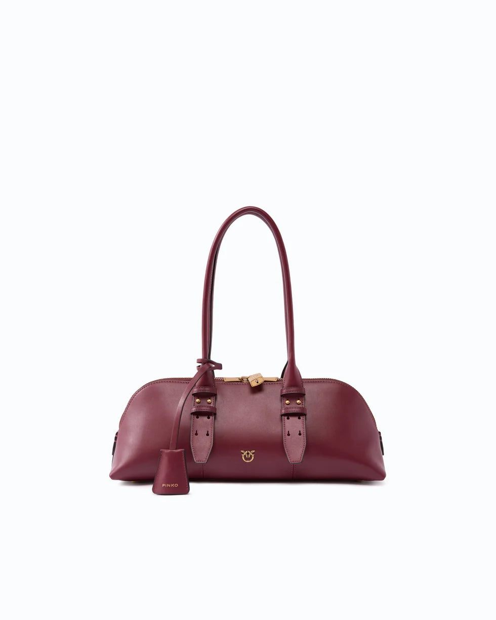 Pinko Borsa grande a spalla Escape Bag Horizontal in pelle