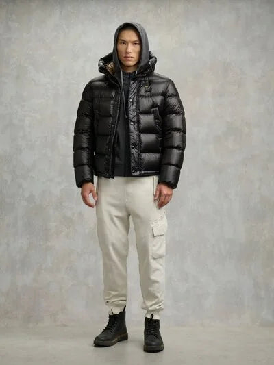 Blauer PIUMINO A RIGHE CLIPPER