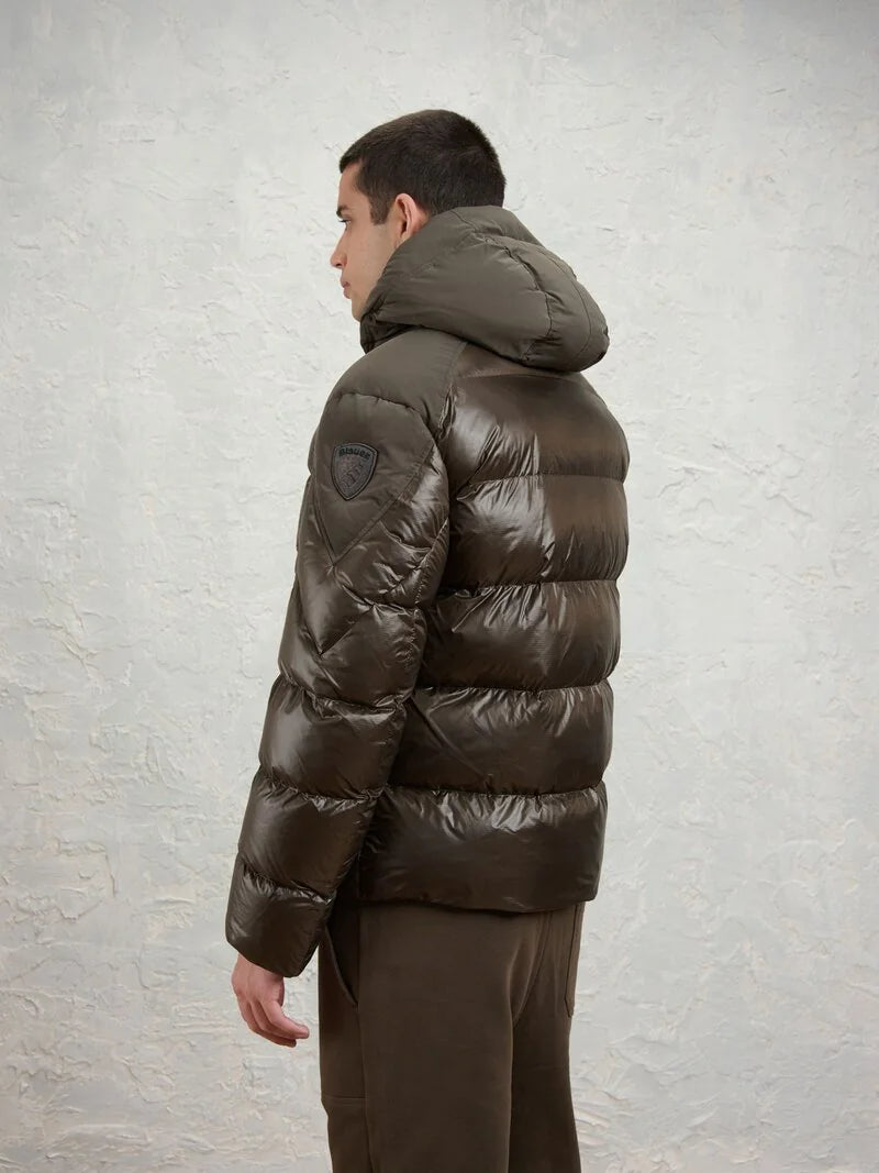 Blauer GIUBBINO CORTO IMBOTTITO OVATTA TERMICA KIERNAN col nebbia