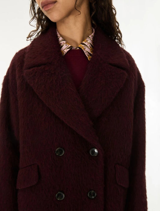 iBlues CAPPOTTO IN PANNO Bordeaux