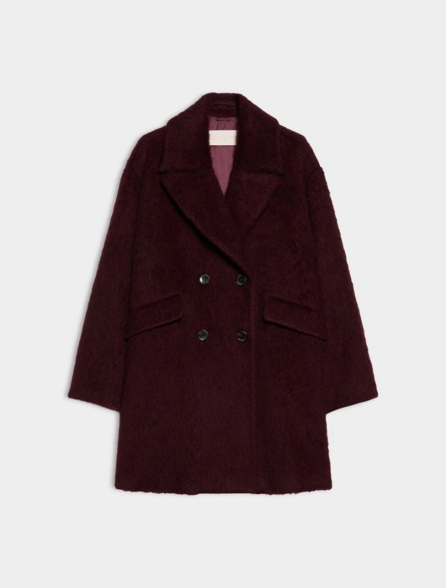 iBlues CAPPOTTO IN PANNO Bordeaux