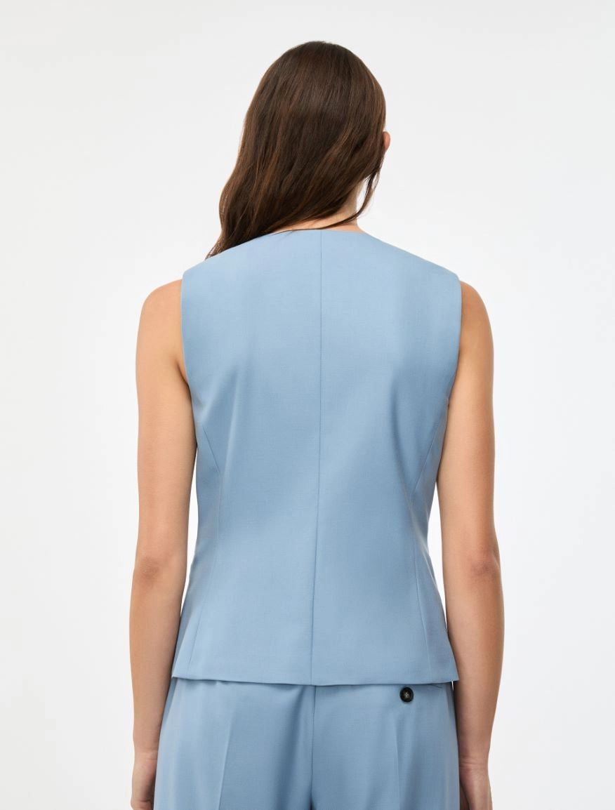 iBlues GILET GIROCOLLO Carta Da Zucchero