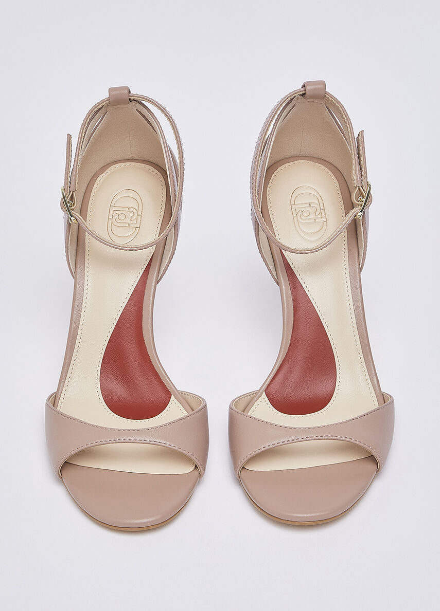 Liu Jo Sandali in nappa con tacco nude