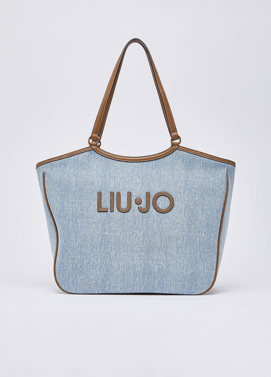 Liu Jo Borsa tote grande in denim