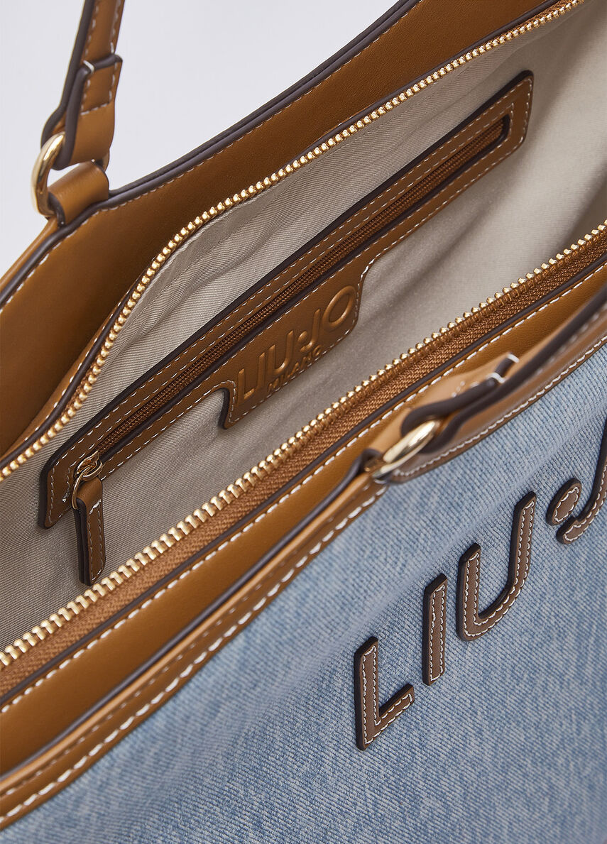 Liu Jo Borsa tote grande in denim