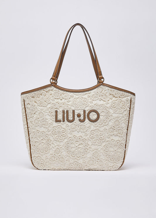 Liu JO Borsa tote grande in pizzo