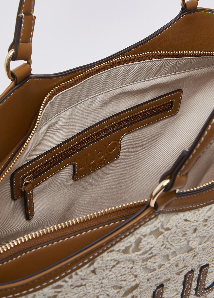 Liu JO Borsa tote grande in pizzo