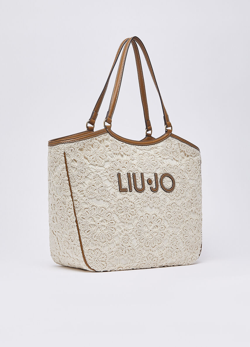 Liu JO Borsa tote grande in pizzo