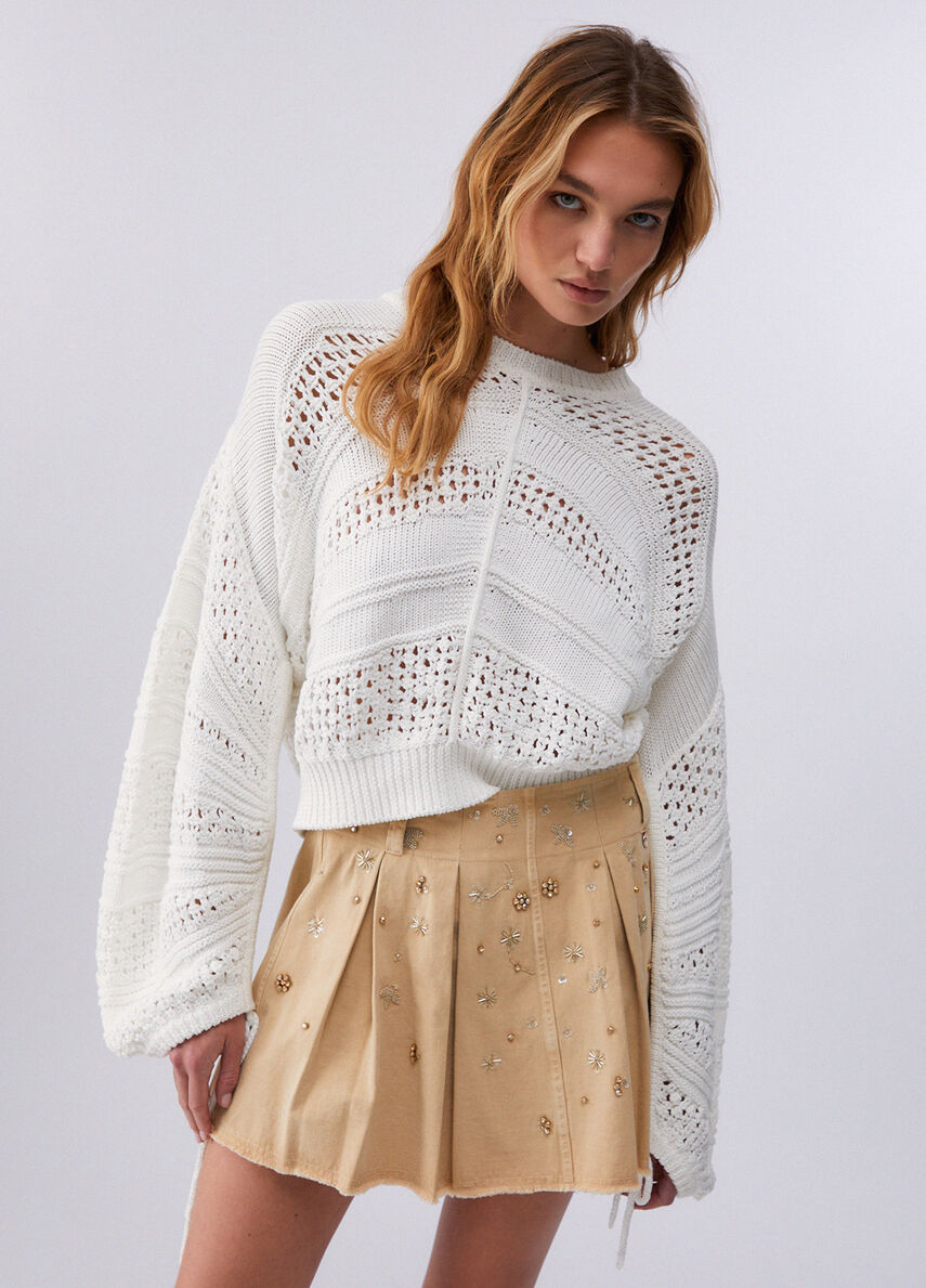 Liu JO Maglia in crochet