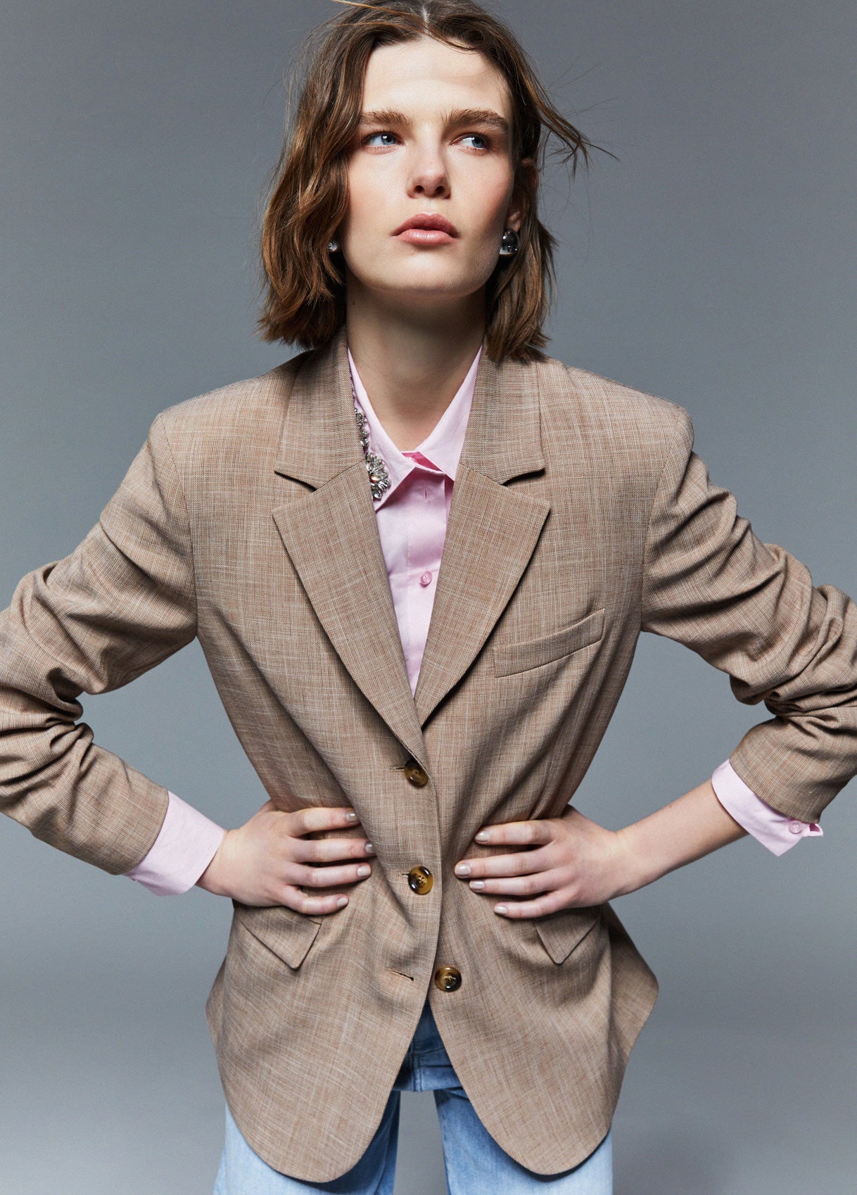 Liu Jo Blazer con foulard
