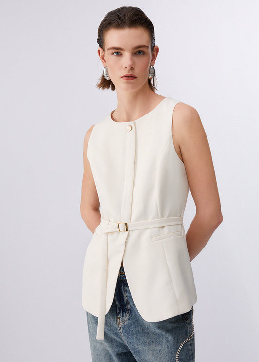 Liu Jo Gilet con cintura