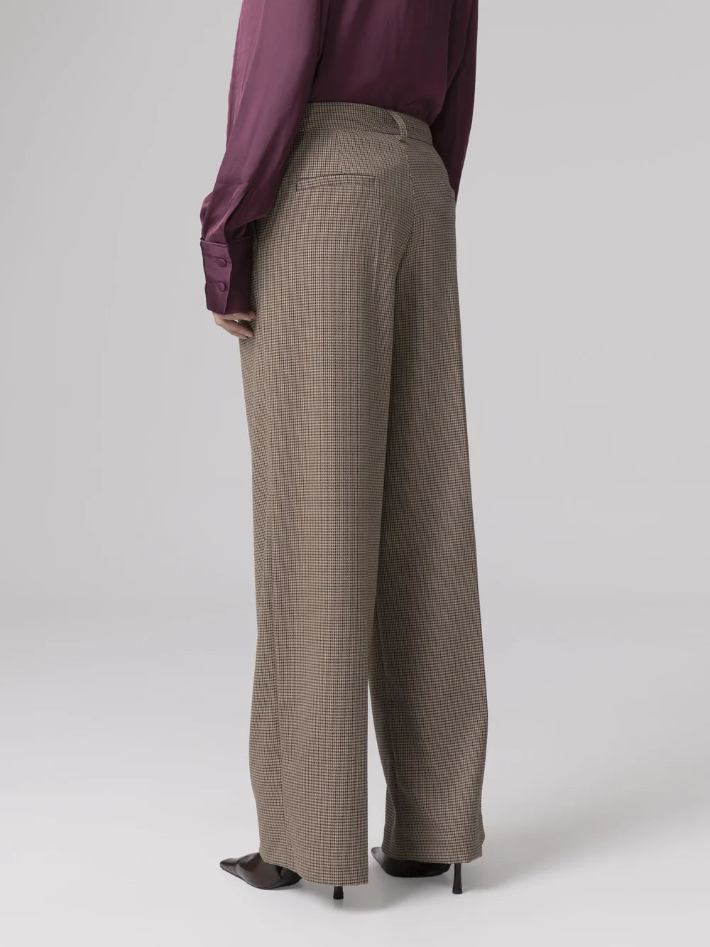 Mar De Margaritas Pantaloni dritti con pinces