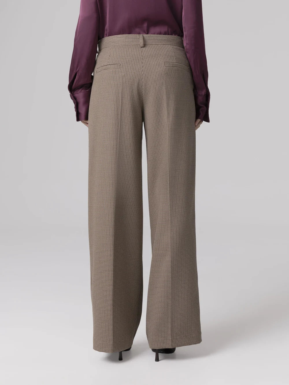 Mar De Margaritas Pantaloni dritti con pinces