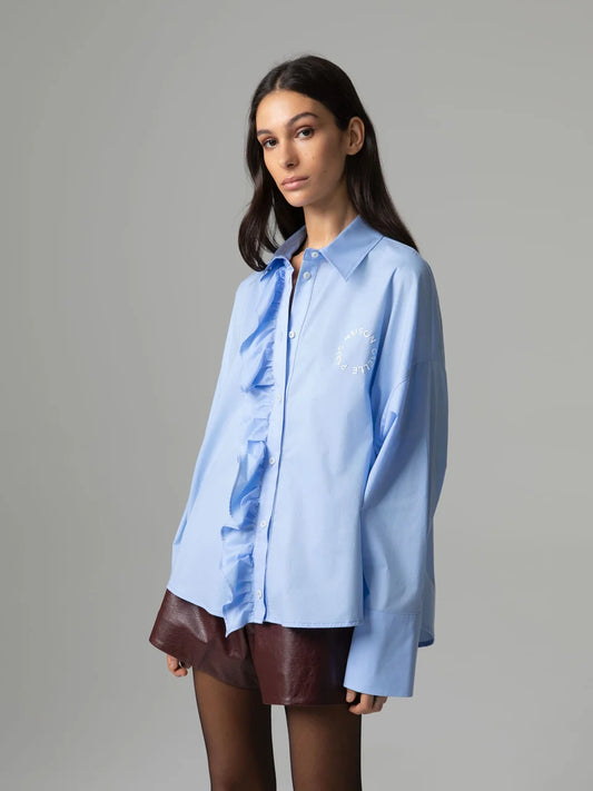 Gaelle Camicia over con rouche