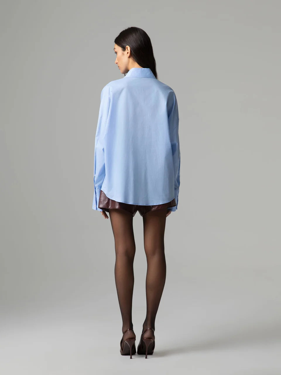 Gaelle Camicia over con rouche
