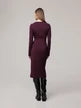 Hinnominate Long dress midi in viscosa