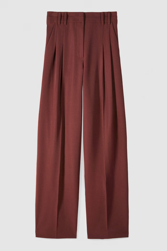 Patrizia Pepe Pantaloni palazzo con pinces