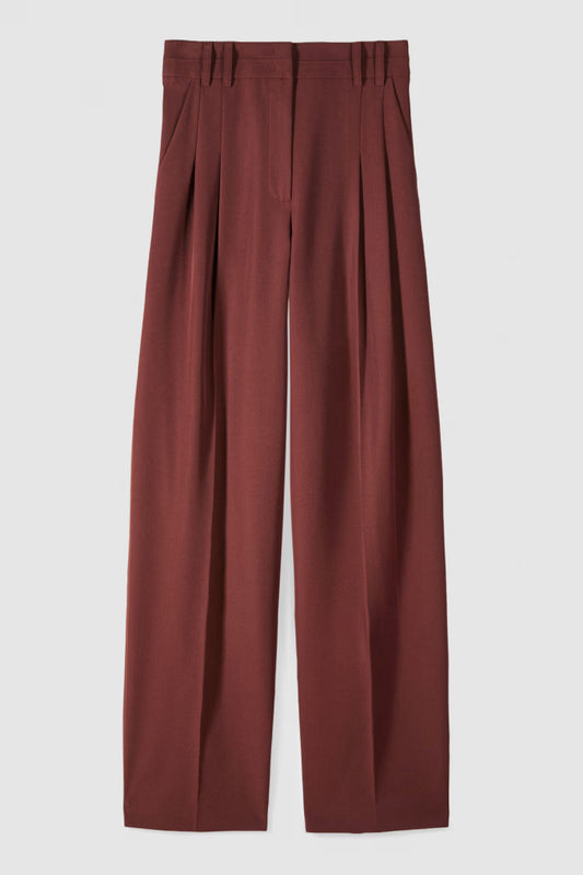 Patrizia Pepe Pantaloni palazzo con pinces