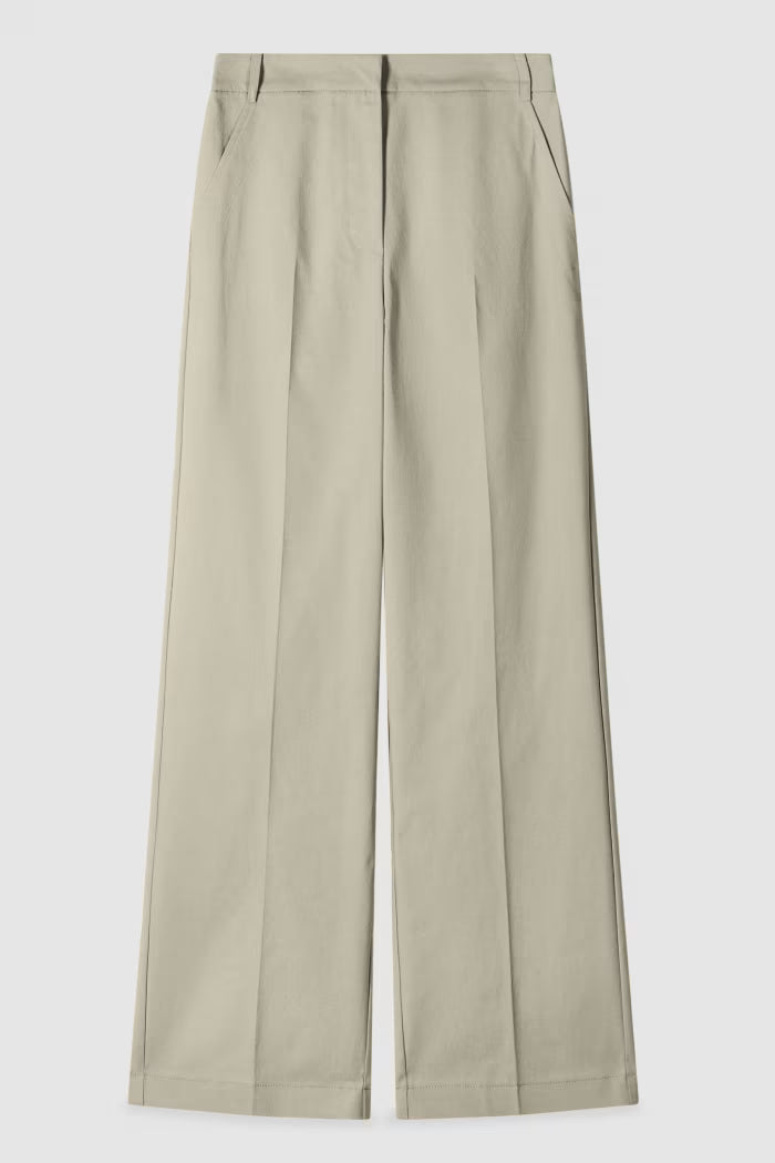 Patrizia Pepe Pantaloni palazzo in cotone leggero