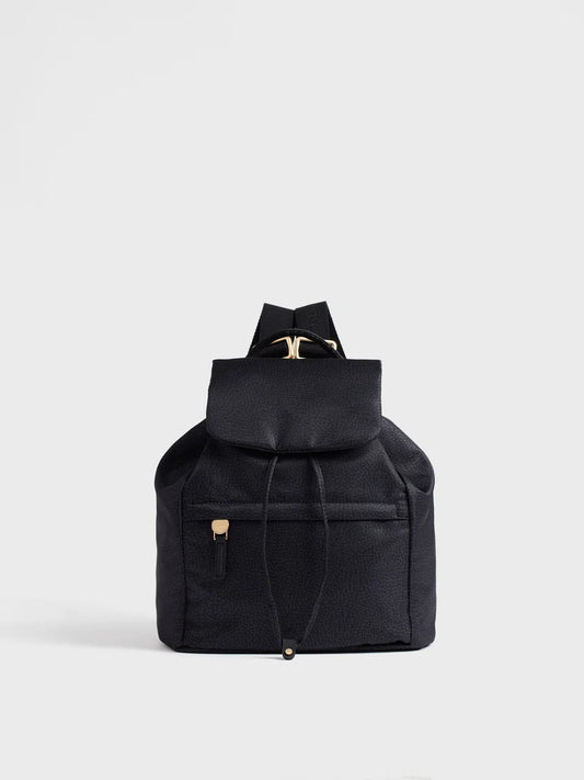 Borbonese B-CLUB ZAINO Zaino in tessuto Op Dark Black