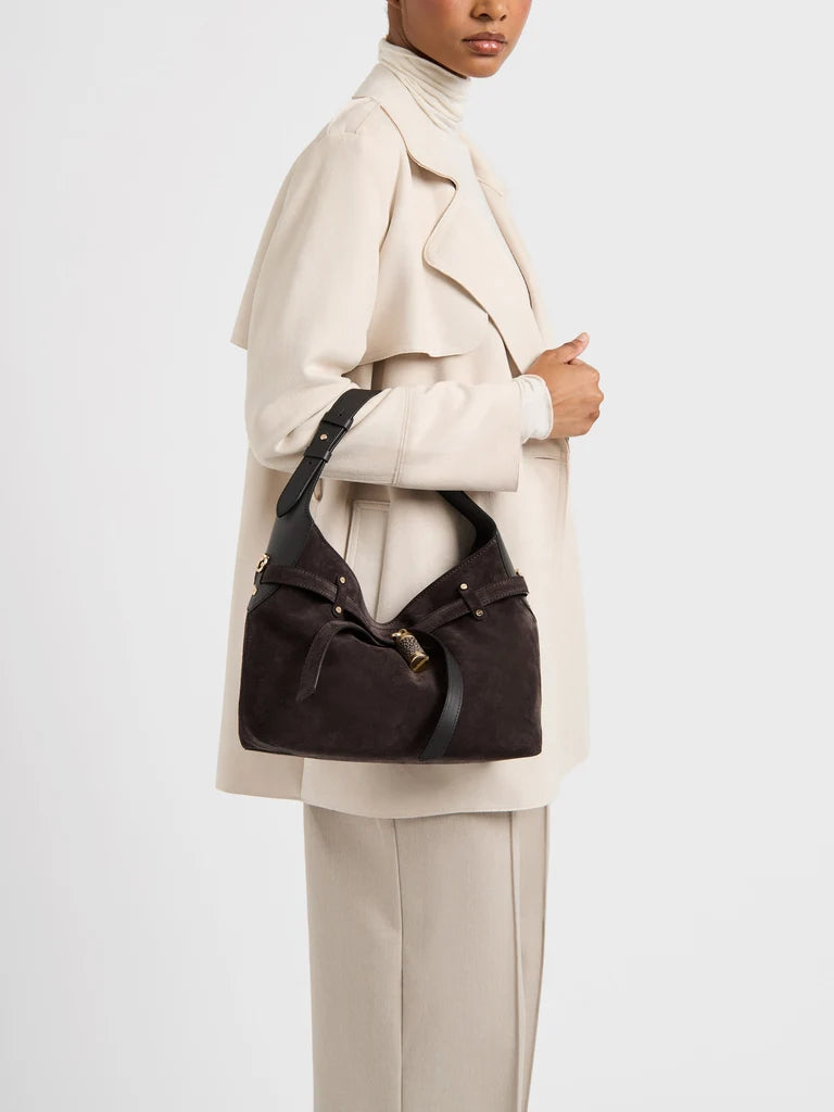 Borbonese PREMIERE BORSA HOBO SMALL