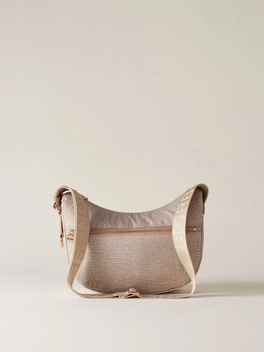 Borbonese ECO LINE LUNA BAG SMALL Sabbia
