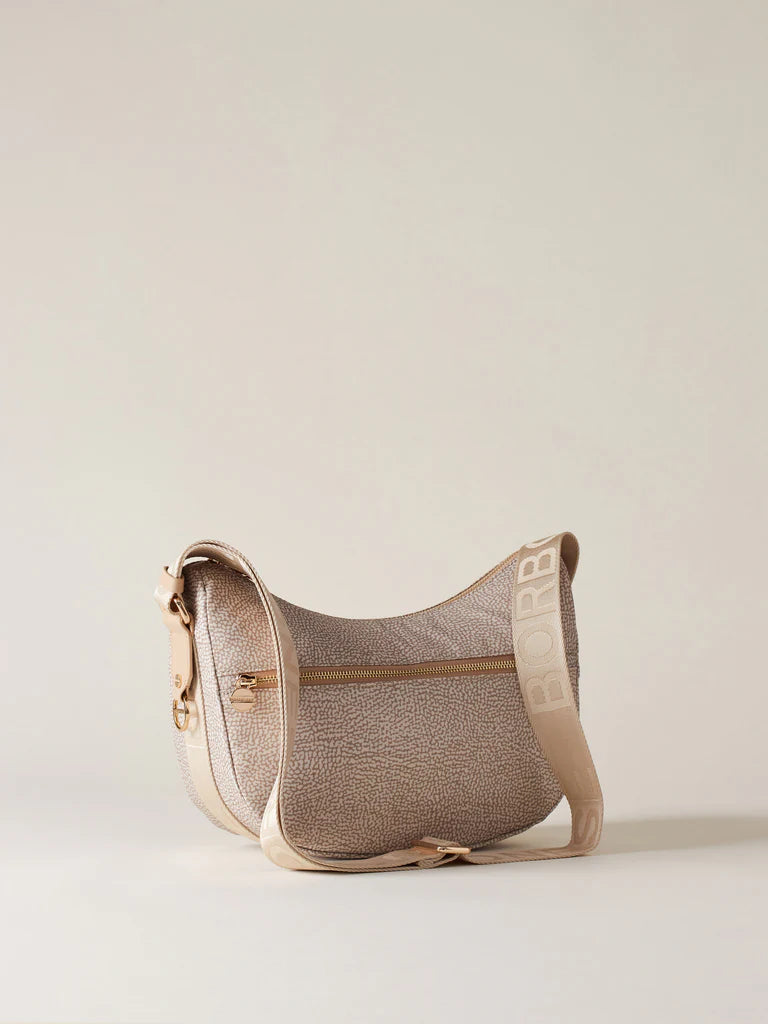 Borbonese ECO LINE LUNA BAG SMALL Sabbia