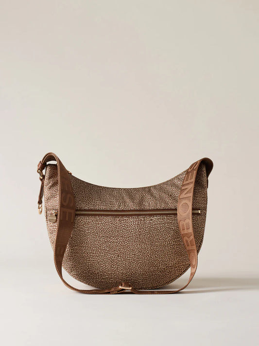 Borbonese ECO LINE LUNA BAG MIDDLE Beige