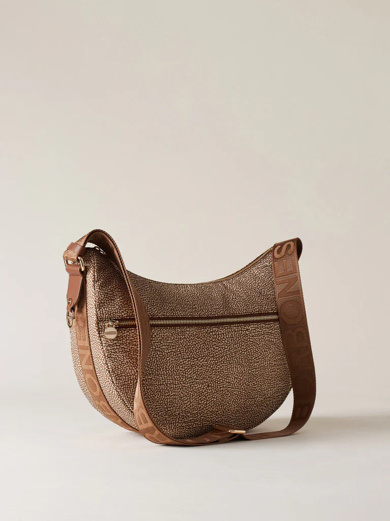 Borbonese ECO LINE LUNA BAG MIDDLE Beige