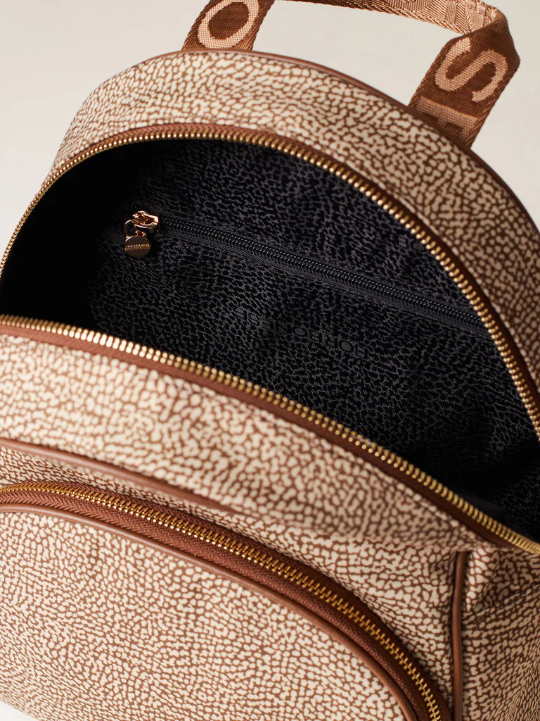 Borbonese Zaino di Tessuto Riciclato OP