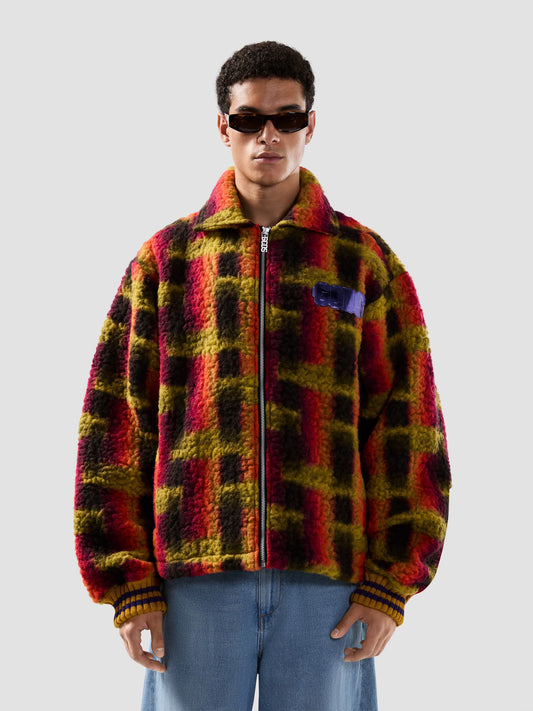 GCDS Giacca Teddy Full Zip
