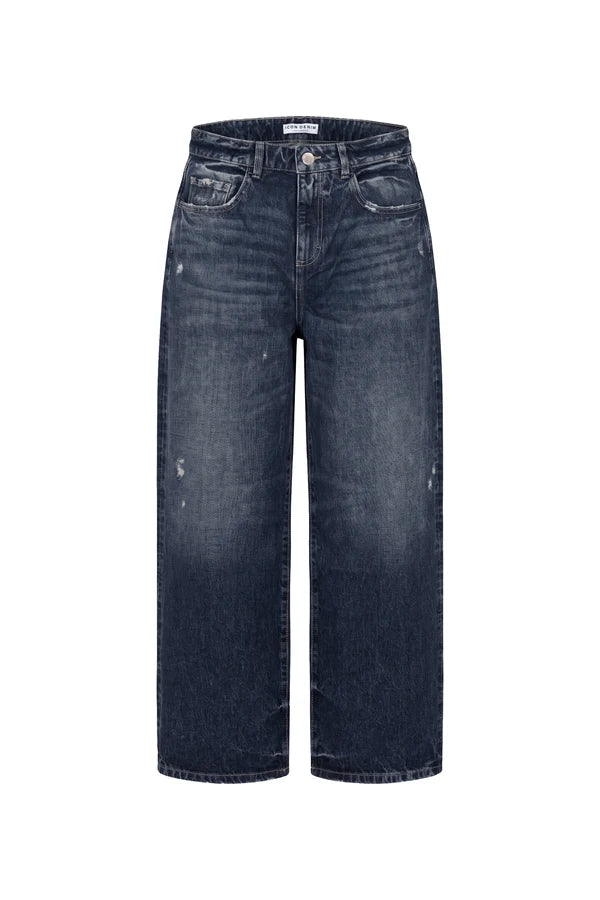 Icon denim Bea - Jeans a gamba larga da donna