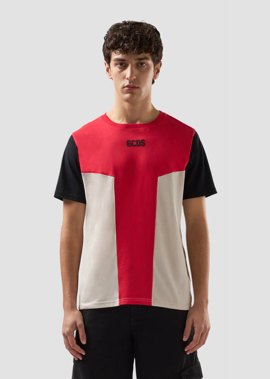 GCDS T-shirt color block