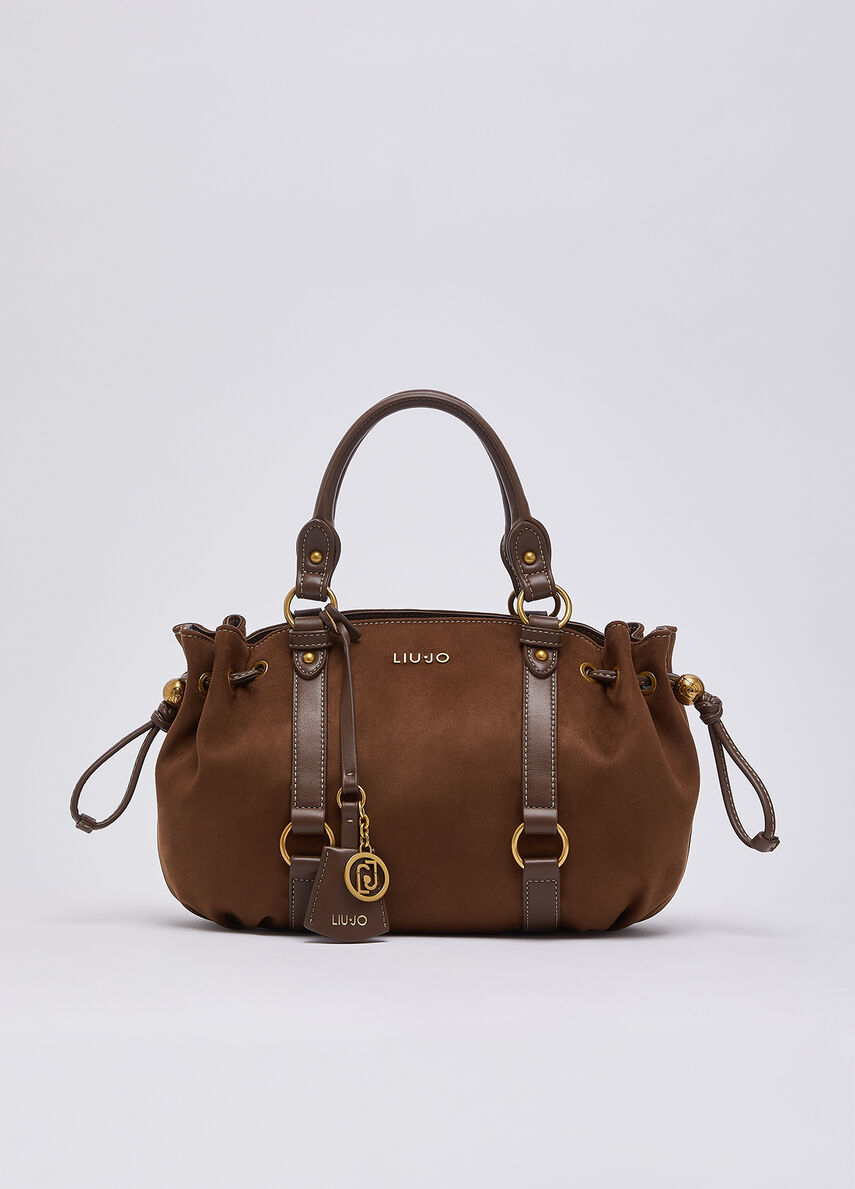 Liu Jo Borsa piccola con coulisse col tabacco