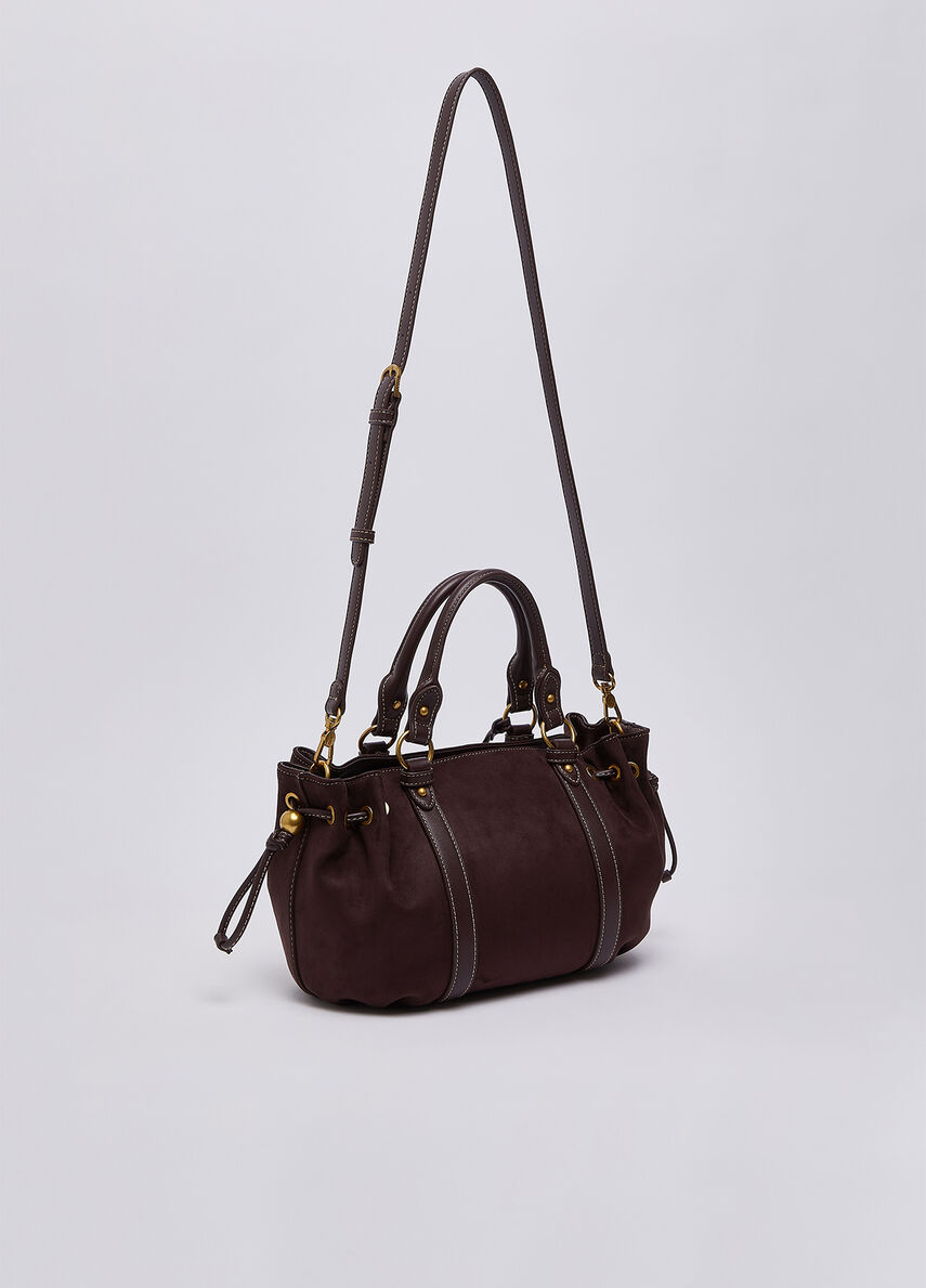 Liu Jo Borsa piccola con coulisse col melanzana