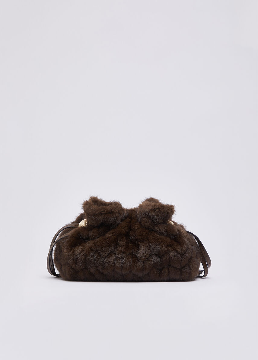 Liu Jo Borsa Riccy piccola in pelliccia sintetica