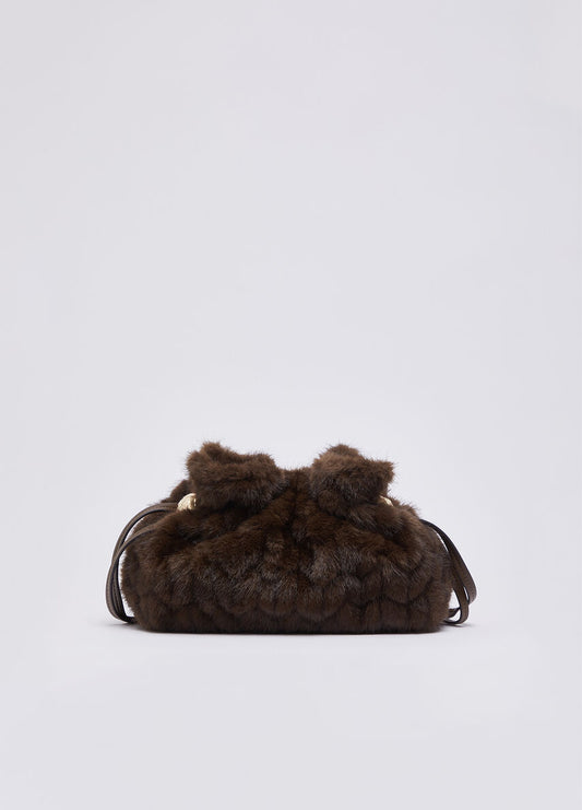 Liu Jo Borsa Riccy piccola in pelliccia sintetica