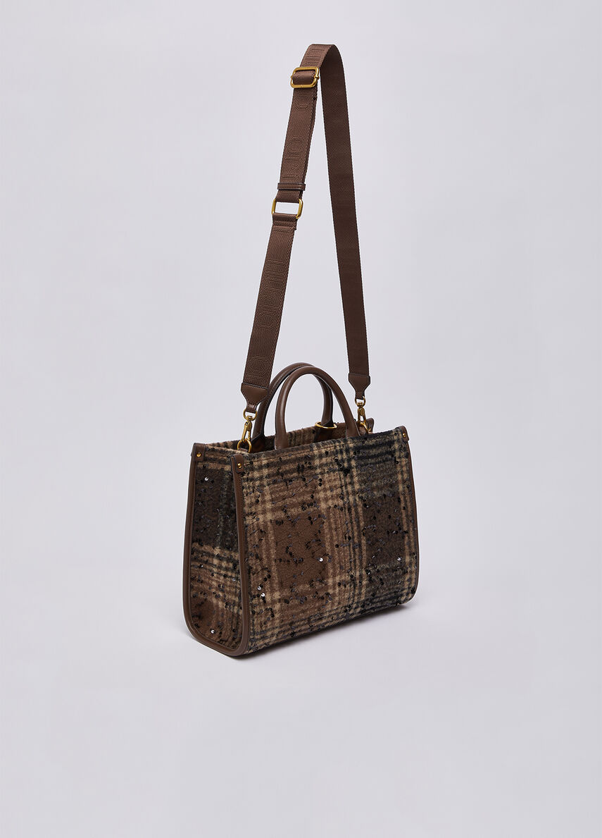 Liu Jo Borsa media check con paillettes
