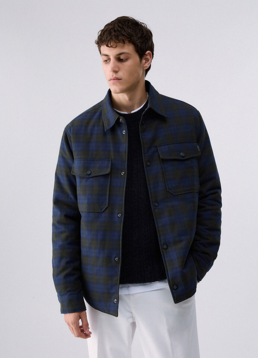 Loi Jo UOMO Overshirt in tartan