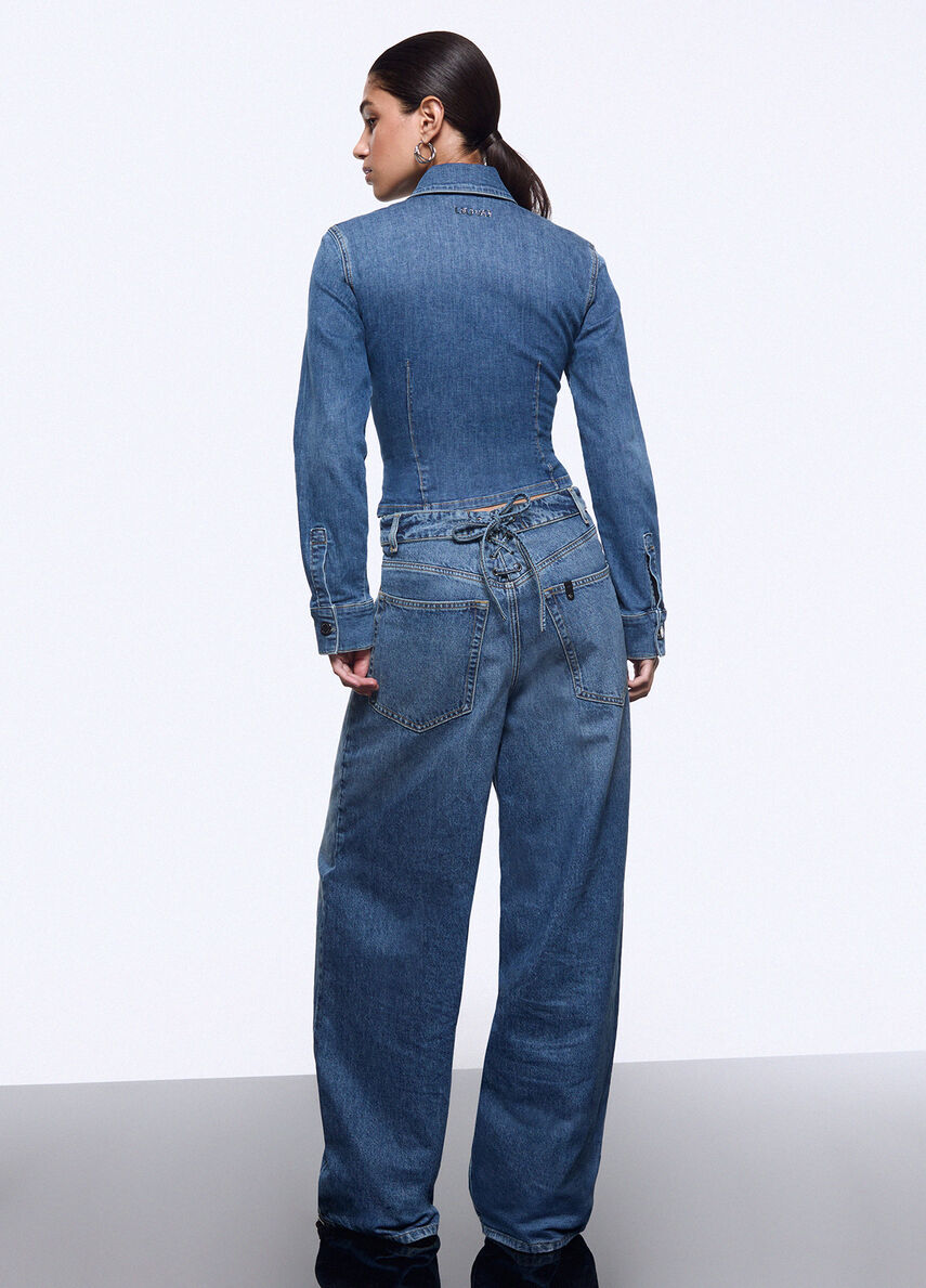 Liu Jo Denim shirt with ties