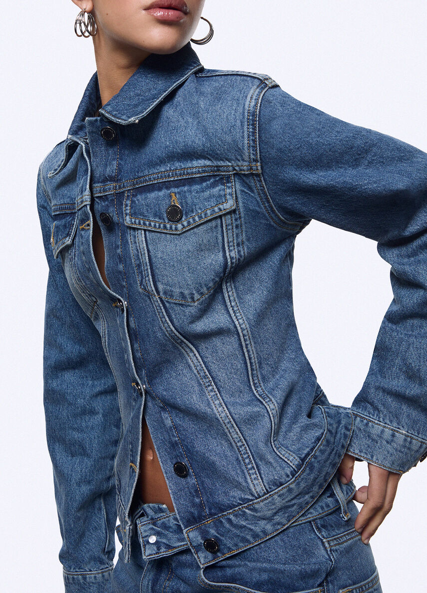 Liu Jo Denim jacket with strings