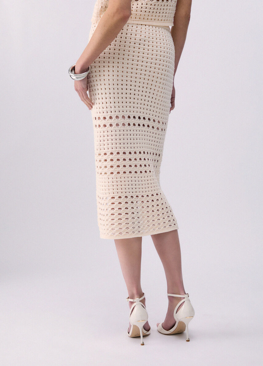 Liu Jo Gonna midi in crochet