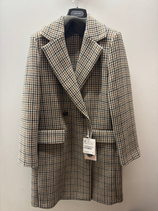 iBlues cappotto pied-de-poule Afono
