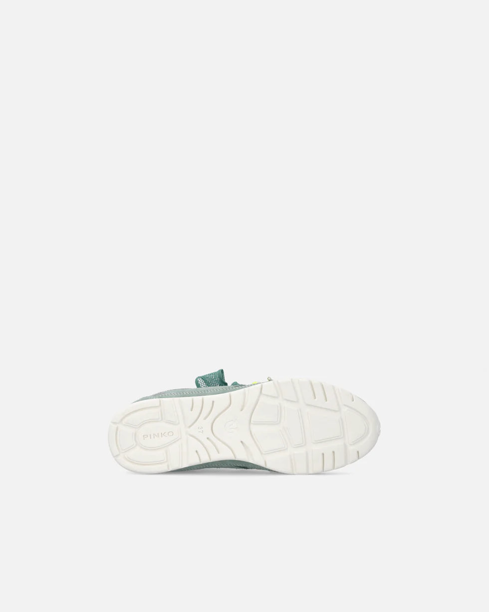 Pinko Sneakers con lacci doppi e applicazioni