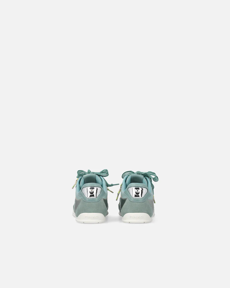 Pinko Sneakers con lacci doppi e applicazioni