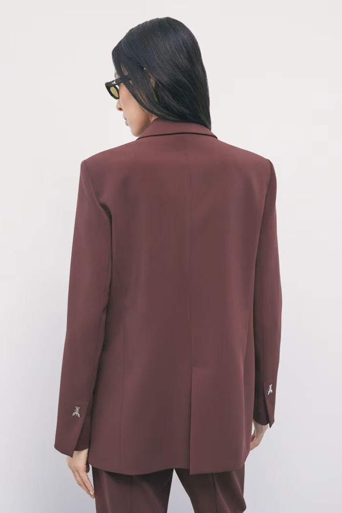 Patrizia Pepe Blazer fluido stretch a due bottoni