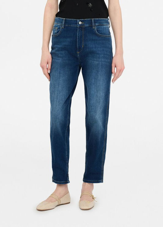 Liu Jo Jeans carrot fit a vita alta