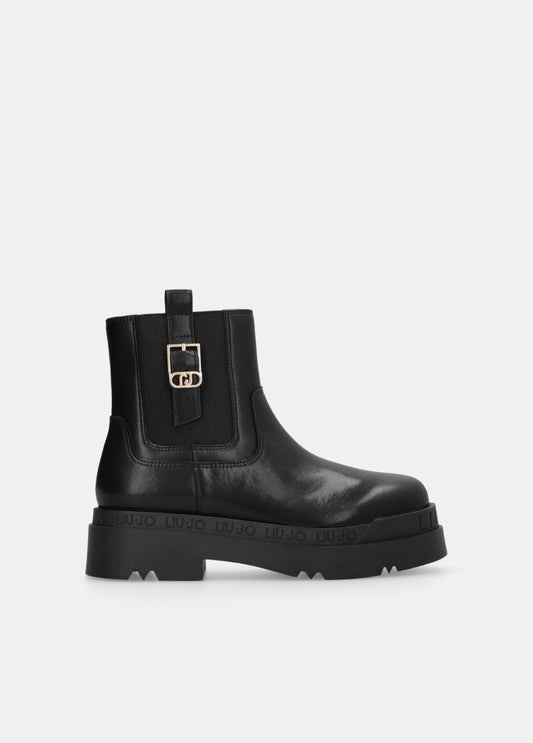 Liu Jo Stivaletti platform in pelle Love 63