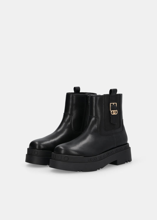 Liu Jo Stivaletti platform in pelle Love 63